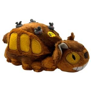My Neighbor Totoro Neko Catbus Plush NEW Studio Ghibli Cuddly Anime Collectible